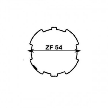 ROUE + COURONNE ZF54