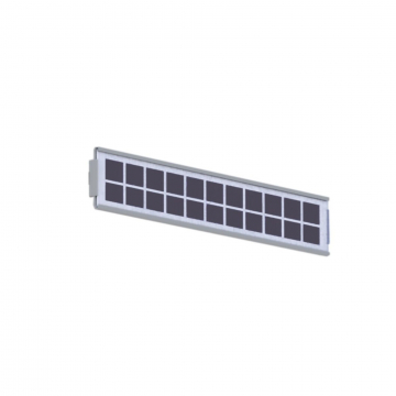 PANNEAU PHOTOVOLTAIQUE ID3 AVEC SUPPORT (RAL 7037) Reference BB241350 Pièces détachées volet BUBENDORFF