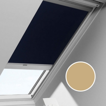 STORE OCCULTATION SOLAIRE UK08 134X140 BEIGE 1085 Reference VXDSLUK081085 Store occultant à énergie solaire VELUX