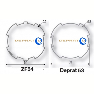 ADAPTATION ROUE + COURONNE D50 DEPRAT53 - ZF54
