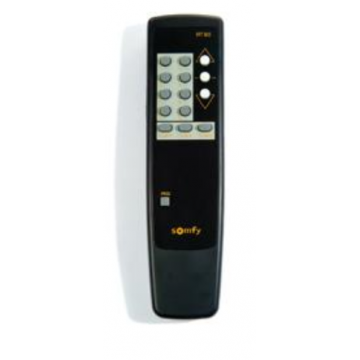 TELECOMMANDE SOMFY IR8 8 CANAUX NOIRE Reference SY1870132 Commande Somfy Radio RTS SOMFY